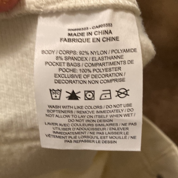 NIKE WOMEN’S GOLF PANTS. WHITE. NWT. HAS STRETCH. 5 POCKETS. SIZE 10. CLASSY! - Picture 10 of 10